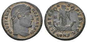 CONSTANTINE I THE GREAT (307/10-337). Follis. Constantinople. 3.5g 20.4m