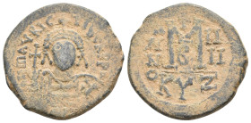 Marius Tiberius (582-602) Follis. Kyzikos. 11.46g 28.2m