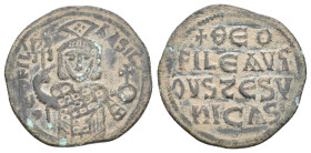 Theophilus (829-842) Follis. Constantinople. 3.30g 22.9m