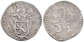 ITALY. Tassarolo. Filippo Spinola (1616-1688). Tallero da 96 soldi. Imitating Lion Dollar or Leeuwendaalder of the Netherlands. Obverse: MON DA SOL 96...