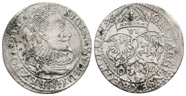 POLAND. Sigismund III Vasa (1587-1632) AR. 4.59g 27.56m
