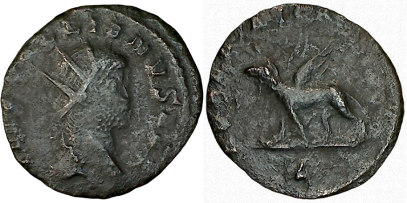 GALLIENUS. Antoninianus. Rome.
Date Range: AD 260 - AD 268 

RIC V Gallienus ...