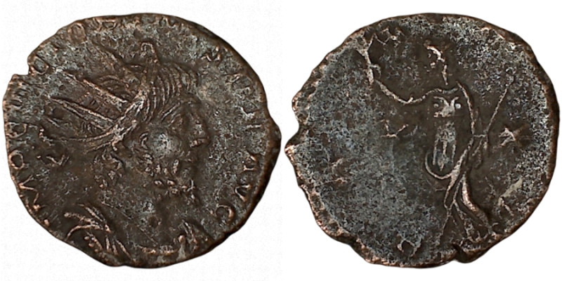 VICTORINUS. Antoninianus. Cologne.
Date Range: AD 269 - AD 271

RIC V Victori...