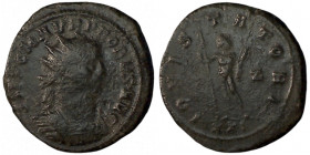 PROBUS. Antoninianus. Rome.
Date Range: AD 276 - AD 282

RIC V Probus 152

Obv: IMP C M AVR PROBVS AVG ; Bust of Probus, radiate, cuirassed, righ...