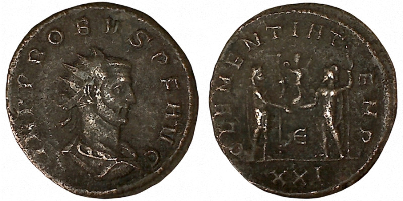 PROBUS. Antoninianus. Siscia.
Date Range: AD 276 - AD 282

RIC V Probus 647
...