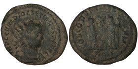 DIOCLETIAN. Antoninianus. Antioch.
Date Range: AD 293 - AD 295

RIC V Diocletian 322

Obv: IMP C C VAL DIOCLETIANVS P F AVG ; Bust of Diocletian,...