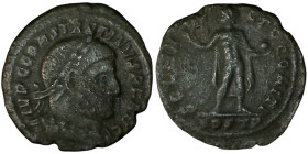 CONSTANTINE I. Æ 3. Ostia.
Date Range: AD 312 - AD 313

RIC VI Ostia 89

Obv: IMP C CONSTANTINVS P F AVG ; Bust of Constantine I, laureate, cuira...