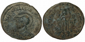 LICINIUS II. Æ 2/Æ 3. Cyzicus.
Date Range: AD 321 - AD 324

RIC VII Cyzicus 18

Obv: D N VAL LICIN LICINIVS NOB C ; Bust of Licinius II, helmeted...