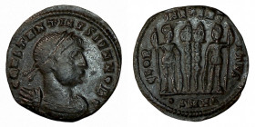 CONSTANTINE II. Æ 2/Æ 3. Heraclea.
Date Range: AD 330 - AD 333

RIC VII Heraclea 117

Obv: CONSTANTINVS IVN NOB C ; Bust of Constantine II, laure...