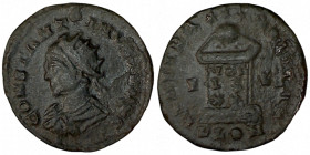 CONSTANTINE II. Æ 2/Æ 3. Londinium.
Date Range: AD 322 - AD 323

RIC VII Londinium 255

Obv: CONSTANT-INVS IVN N C ; Bust of Constantine II, radi...