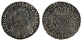 FRANCE. Louis XV. Ecu.
Date: 1733
Mint: I - Limoges

KM# 486.10