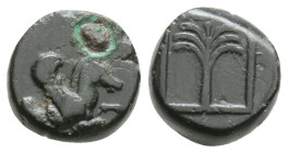 TROAS. Skepsis. Ae (Circa 400-310 BC). 0,9 g. 9,2 mm.