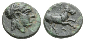 Greek Coins AE, Bronze 0,6 g. 8,9 mm.