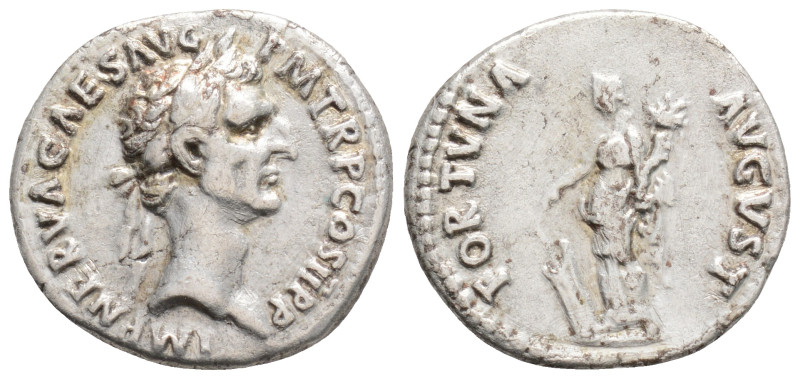 Roman Imperial, Nerva AD 96-98. Rome, Denarius AR 18,7 mm., 3,2g.
IMP NERVA CAE...