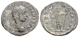 Roman Imperial
Severus Alexander (222-235), Denarius 222, Rome mint, 2,4 g. 19,7 mm.
Obv: laureate and draped bust, IMP C M AVR SEV ALEXAND AVG
Rev...