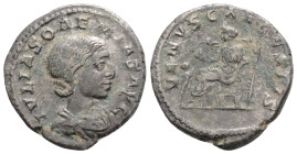 Iulia Soaemias (218-222 AD). AR Denarius (19,1 mm, 3,1 g), Rome,