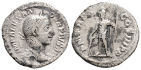 Roman Imperial Severus Alexander AD 222-235. Rome Denarius AR, 2,5 g. 19,8 mm.