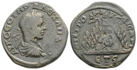 CAPPADOCIA, Caesarea-Eusebia. Severus Alexander. AD 222-235. Æ (26,6 mm, 12,6 g, ). Dated RY 6 (AD 227/8). Laureate, draped, and cuirassed bust right ...