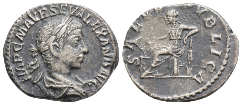 SEVERUS ALEXANDER (222-235). Denarius. Antioch. 2,5 g. 19,1 mm.
Obv: IMP C M AV...