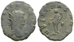 Roman Imperial
Gallienus AD 253-268. Rome. Antoninianus Æ, 3,6 g. 21,9 mm.