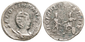 Roman Imperial, Salonina AD 254-268. Rome. Antoninianus Æ, 4 g. 20 mm.