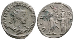 Gallienus, 253-268. Antoninianus (Billon, 22,3 mm, 3,8 g, ), Samosata, 256-260.