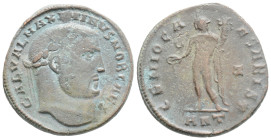 Roman Imperial Coins, Maximinus II Daza. A.D. 309-313. Æ follis. Antioch, A.D. 310/1 6,3 g. 23,9 mm.