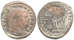 Roman Imperial, Maximianus Herculius AD 286-305. Aquileia. Follis Æ 9,7 g. 27,4 mm.