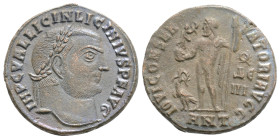 Roman Imperial, Licinius I AD 308-324. Antioch. Follis Æ, 3,4 g. 19,1 mm.