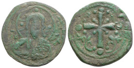 Byzantine Anonymous Attributed to Nicephorus III Botaniates (1078-1081 AD) Constantinople AE Follis (24 mm, 4,3 g)
Obv: IC - XC. Facing bust of Chris...