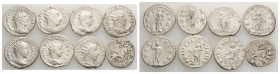 8 pieces, as seen.