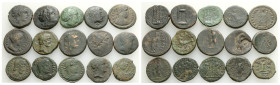 15 pieces, as seen.