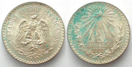 MEXICO. Peso 1933, silver, UNC