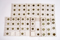 Großbritannien, vollständige Sammlung aller One Shilling Stücke von 1911-1948 mit vielen Dubletten. Außerdem: Alle Two Shilling Stücke von 1937-1948. ...