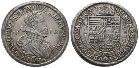 Römisch Deutsches Reich / Haus Habsburg, Rudolf II. 1576-1612, Reichstaler 1612, Hall. 28,81 g. Dav. 3010. Sehr schön-vorzüglich