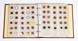 Schweiz, Eidgenossenschaft, große Sammlung von Schweizer 1 und 2 Rappen Stücke aus der Zeit von 1897-2006. Darunter: 90 x 1 Rappen und 36 x 2 Rappen. ...