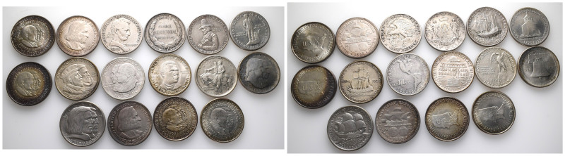 Vereinigte Staaten von Amerika, Sammlung von 16 Gedenk Half Dollars. Enthalten s...