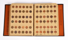 Vereinigte Staaten von Amerika, Sammlung von 295 "Lincoln Cents" aus der Zeit von 1909-2009, zusammengefasst in einem Album der World Coin Library, Lo...