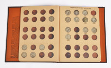 Vereinigte Staaten von Amerika, Sammlung von 16 "Liberty Standing Quarters" aus der Zeit von 1917-1930, zusammengefasst in einem Album der World Coin ...