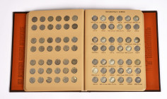Vereinigte Staaten von Amerika, Sammlung von allen 192 "Roosevelt Dimes" aus der Zeit von 1946-2020, zusammengefasst in einem Album der World Coin Lib...