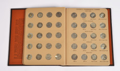 Vereinigte Staaten von Amerika, Sammlung von allen 100 "Statehood Commemorative Quarters" aus der Zeit von 1999-2003, zusammengefasst in einem Album d...
