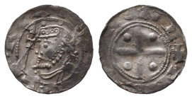 Dortmund, Heinrich IV. 1056-1084, Pfennig. 0,98 g. Dannenberg 701. Von großer Seltenheit. Kl. Schrötlingsfehler, sehr schön +