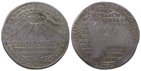 Erfurt, Stadt, unter Schweden. Gustav II. Adolf 1631-1632, Reichstaler 1632. Purimtaler, geprägt auf den Jahrestag des schwedischen und protestantisch...