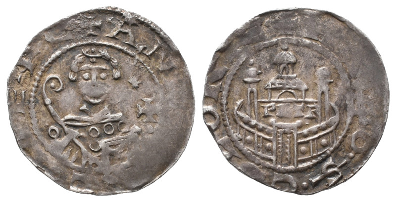 Köln, Anno 1056-1075, Pfennig, Köln. 1,49 g. Häv. 345; Dannenberg 398. Leichte P...