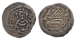 Mark, Adolf II. 1238-1347, Vierling, Iserlohn. 0,25 g. Men. - (vgl. 52); Slg. Lej. -. Sehr selten. Sehr schön
Erworben von Felix Ossmann, Essen 1996