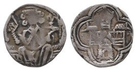 Mark, Engelbert I. 1249-1277, Pfennig, Iserlohn. 1,21 g. Men. 33. Prägeschwäche, fast sehr schön
Exemplar der Slg. Erich Hensgen, Auktion Kölner Münzk...