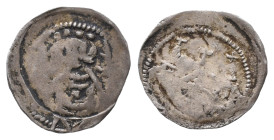 Mark, Everhard II. 1277-1308, Vierling, Iserlohn. 0,31 g. Men. -; Slg Lej. - (vgl. 1203). Selten. Doppelschlag, Prägeschwäche, fast sehr schön
Exempla...