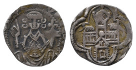 Mark, Everhard II. 1277-1308, Pfennig, Iserlohn. 1,08 g. Men. 34. Sehr schön
Exemplar der Auktion Schulten + Co., Köln 1989, Nr. 2362