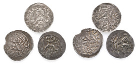 Mark, Everhard II. 1277-1308, Pfennige, alle Münzstätte Iserlohn. 3 Stück. Schön-sehr schön
Exemplar der Lagerliste Hild, Soest 1989 und Exemplar der ...
