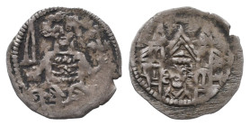 Mark, Engelbert II. 1308-1328, Vierling, Bochum. 0,32 g. Men. - (vgl. 42), Slg. Lej -. Von größter Seltenheit. Kl. Randfehler, sehr schön
